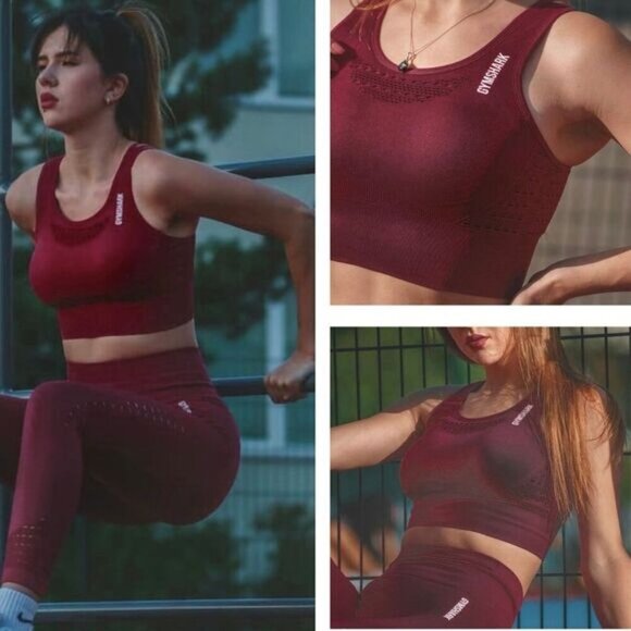 Gymshark Other - GYMSHARK Energy Seamless Sports Bra Crop Top Sz Small